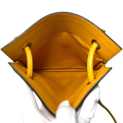 Hermes Shoulder Bag Aline Yellow Excellent Condition Leather Swift Preowned