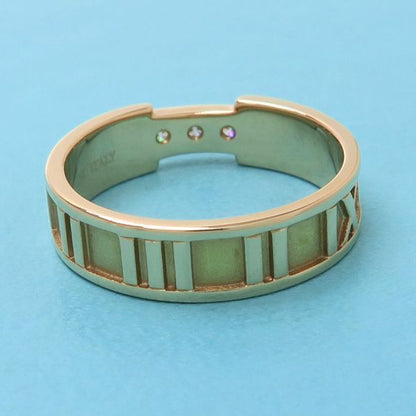 Tiffany & Co Atlas Ring / Diamond 3p#165