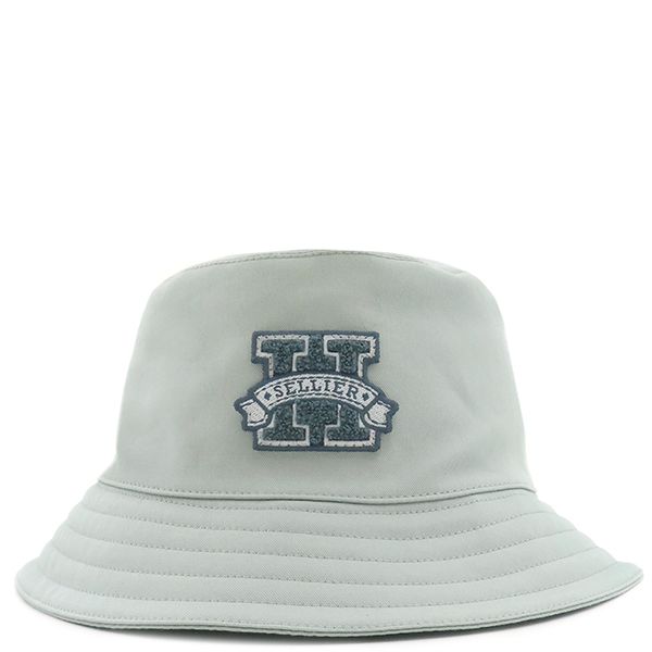Hermes Hat Harper H Serie Bucket Hat Cotton Gray #59 Bucket Hat [storage Bag