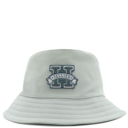 Hermes Hat Harper H Serie Bucket Hat Cotton Gray #59 Bucket Hat [storage Bag