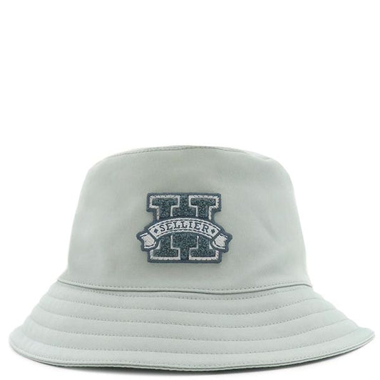 Hermes Hat Harper H Serie Bucket Hat Cotton Gray #59 Bucket Hat [storage Bag