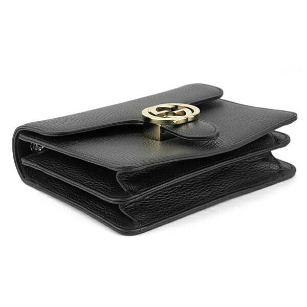 Gucci Shoulder Bag Dollar Calf Black