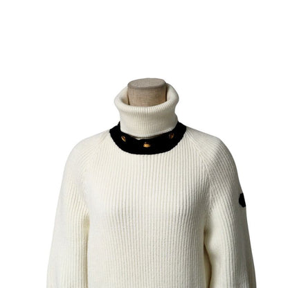 Louis Vuitton Sweater Size S 2WAY Turtleneck Ribbed Knit Sweater [recommended]