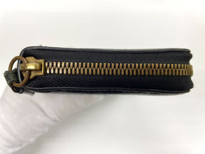 Gucci Animalier Bee Leather Zip Around Wallet Round Zipper Bee Long Wallet