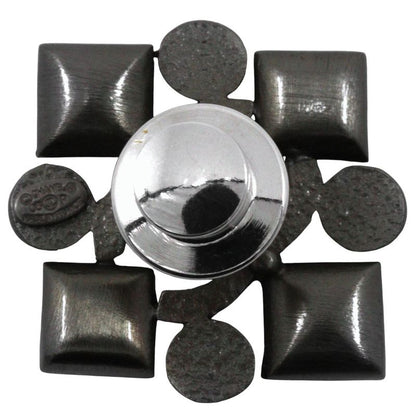 Chanel Coco Mark Pin Brooch Metal And Rhinestone Red 05P Ladies 8.0g Brooch