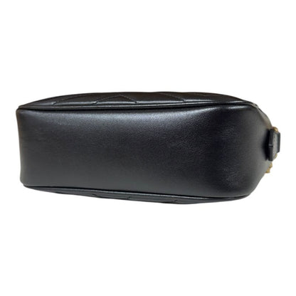 Gucci GG Marmont Shoulder Bag Leather 448065 Black Ladies Gucci  Gucci