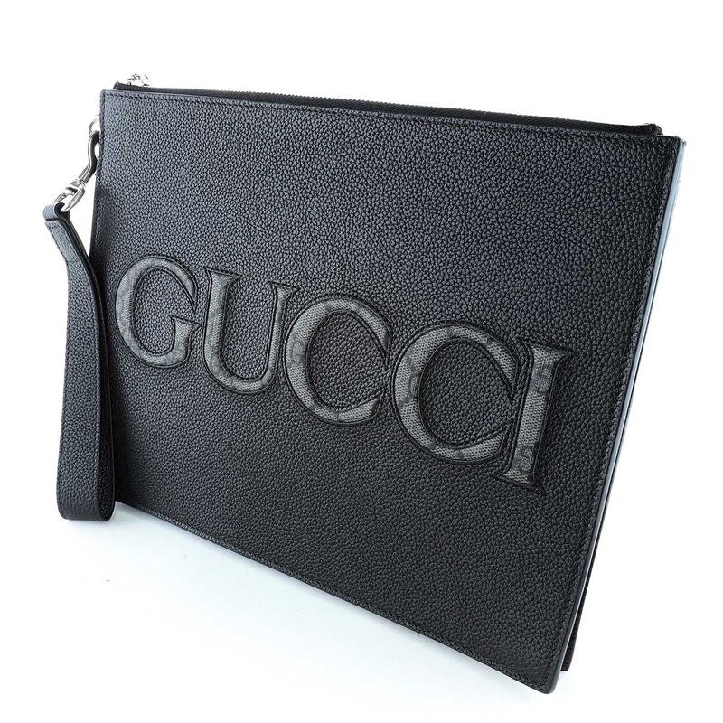 Gucci Clutch Bag GG Supreme Black