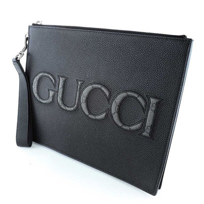 Gucci Clutch Bag GG Supreme Black