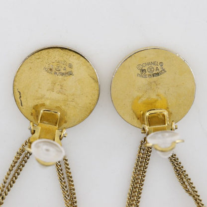 Chanel Matelasse Bag Motif Coco Mark Vintage Gold Plated 93A Ladies 37.8g