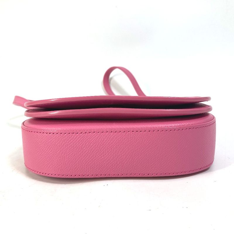 Balenciaga Shoulder Bag Ville Di 550639 Leather Pink