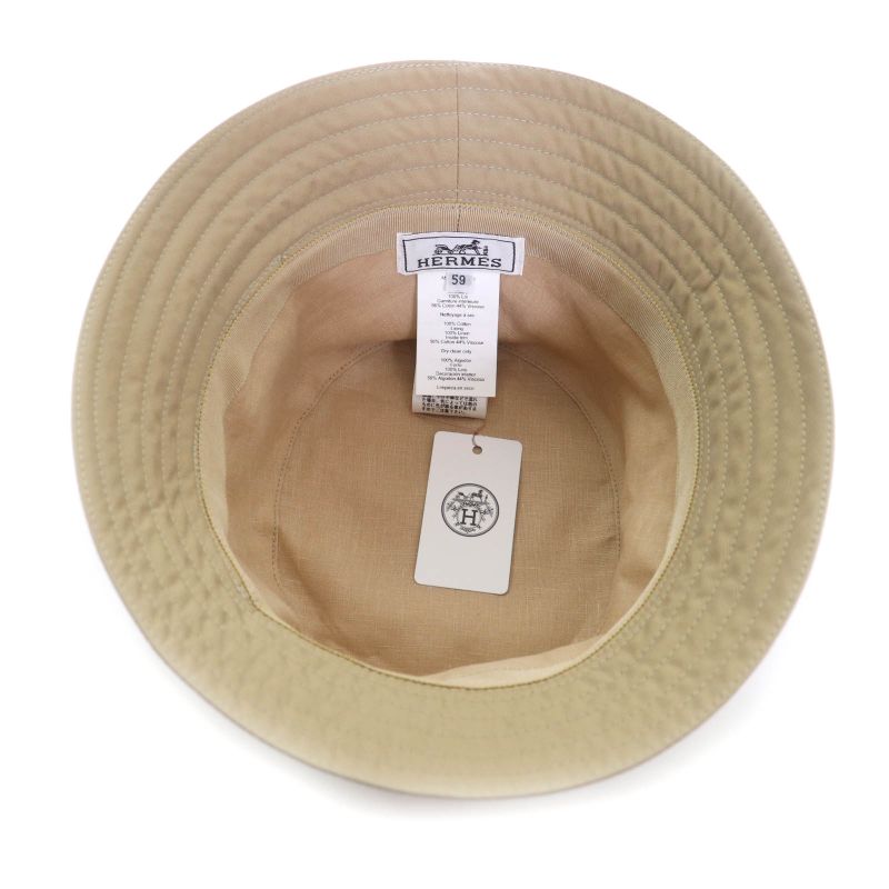 Hermes Fred Stitch Fred Stitch 100% Linen Lining Beige Trench Purchased March