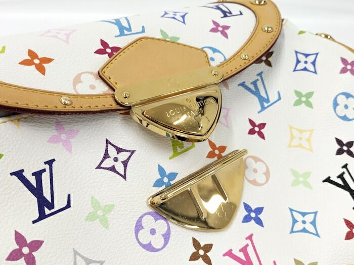 Louis Vuitton Beverly MM Handbag Monogram Multicolor Bronze M40203