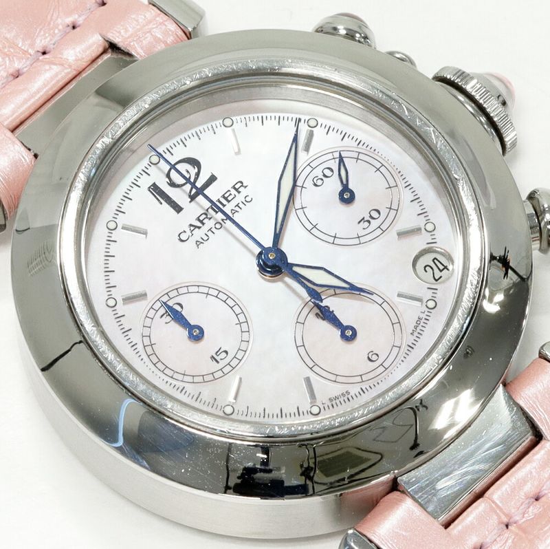 Cartier Pasha C Chrono 2003 Christmas Limited Edition W3106599 Ladies