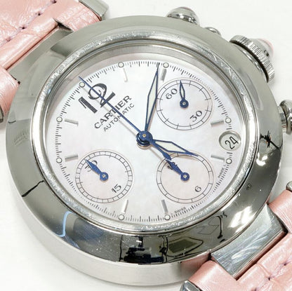 Cartier Pasha C Chrono 2003 Christmas Limited Edition W3106599 Ladies