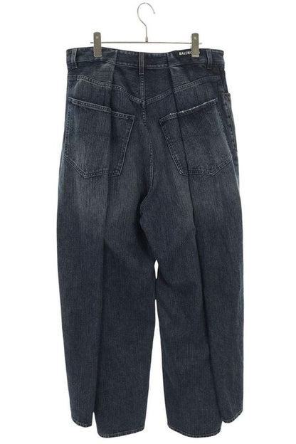 Balenciaga 767983 Tnw65 Double Side Denim Pants Men's M