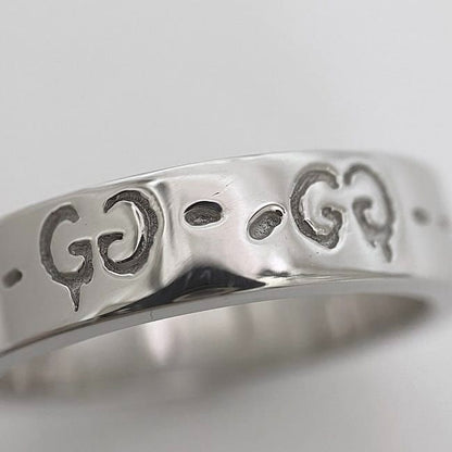 Gucci Icon Ring Silver Ghost