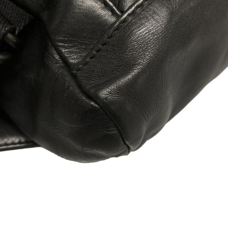 Bottega Veneta Intrecciato Black Leather Waist Pouch