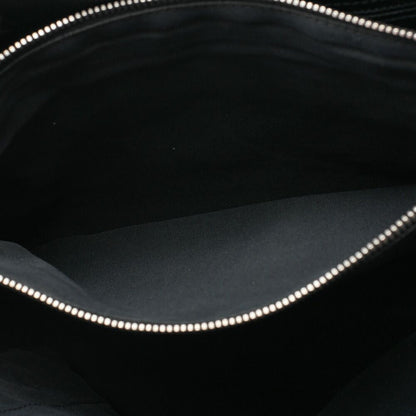 Chanel Shoulder Bag Matelasse GST Chain Tote Cabiskin Black Silver Hardware