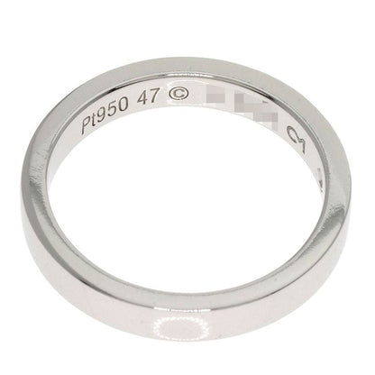 Cartier C De Cartier 1P Diamond #47 Ring Pt950 Ladies