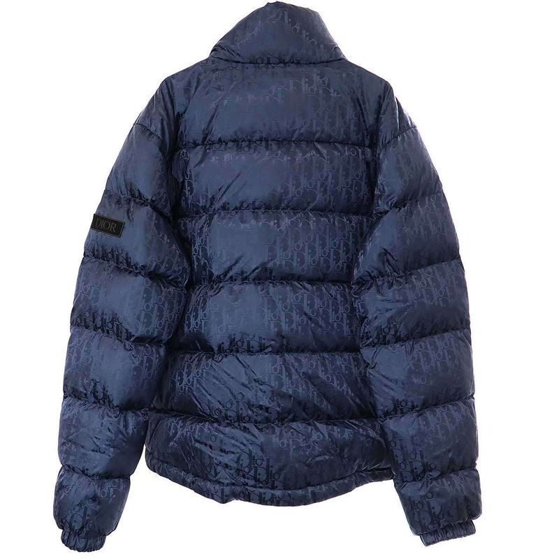 Dior Oblique Down Jacket Oblique Down Jacket 943c449a4462 Navy 50
