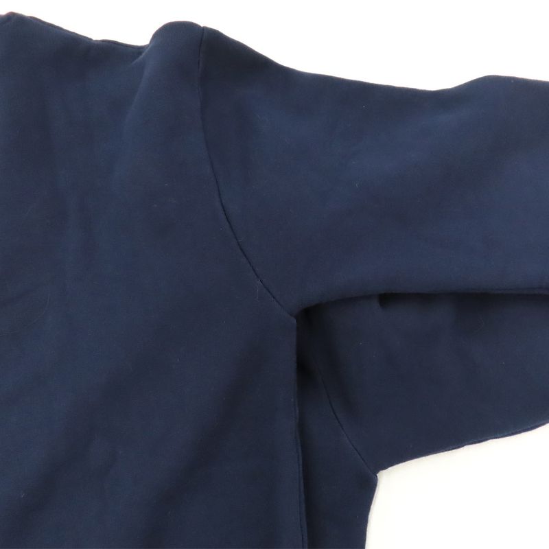 Louis Vuitton Taffetaje Logo Sweatshirt Crew-neck XL Navy- Cotton Tops