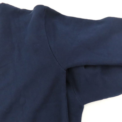 Louis Vuitton Taffetaje Logo Sweatshirt Crew-neck XL Navy- Cotton Tops
