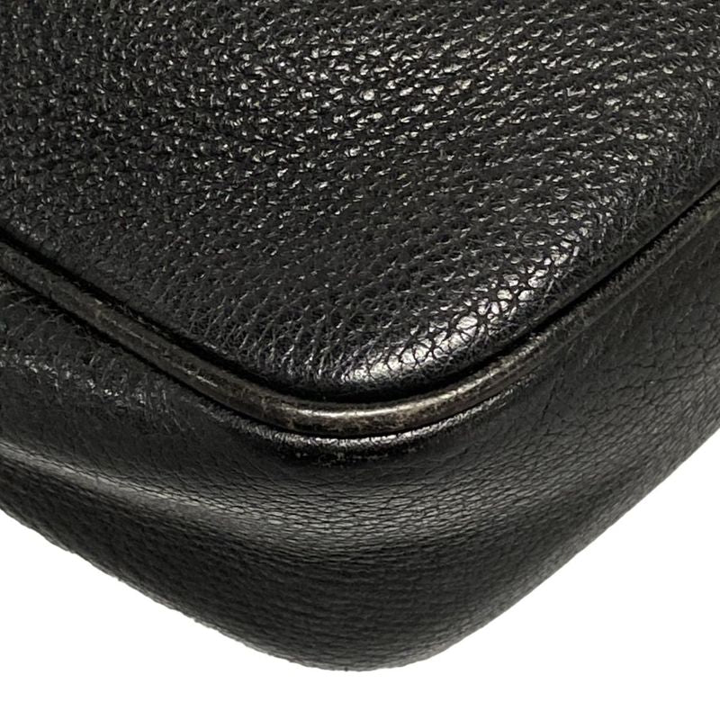 Gucci Shoulder Bag Soho 308364 Black Leather