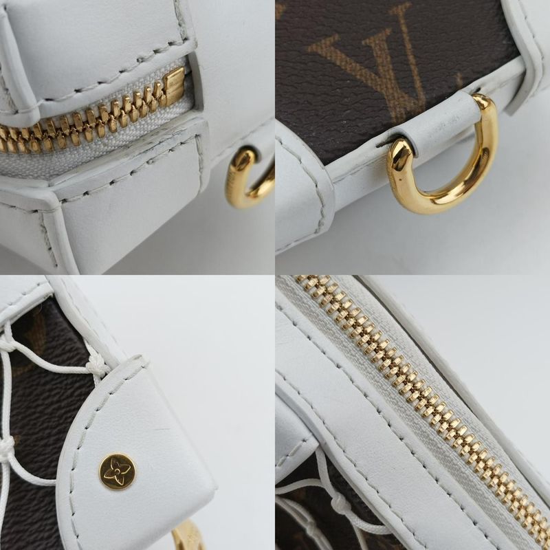 Louis Vuitton Soft Trunk Fawn Box Monogram / Brownish And White Monogram
