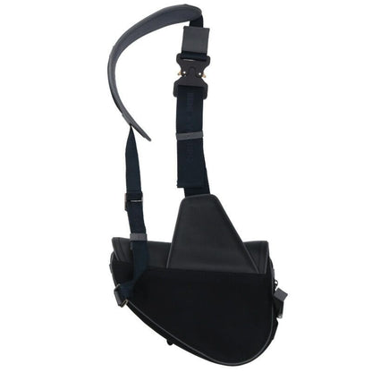 Dior X Sacai Saddle Leather Nylon Shoulder Bag For Men