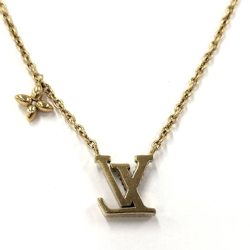 Louis Vuitton Collier LV Iconic Necklace Plated Gold M00596