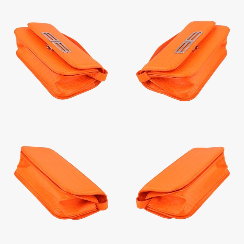 Balenciagabb Gossip Orange Leather 6746937511r562481
