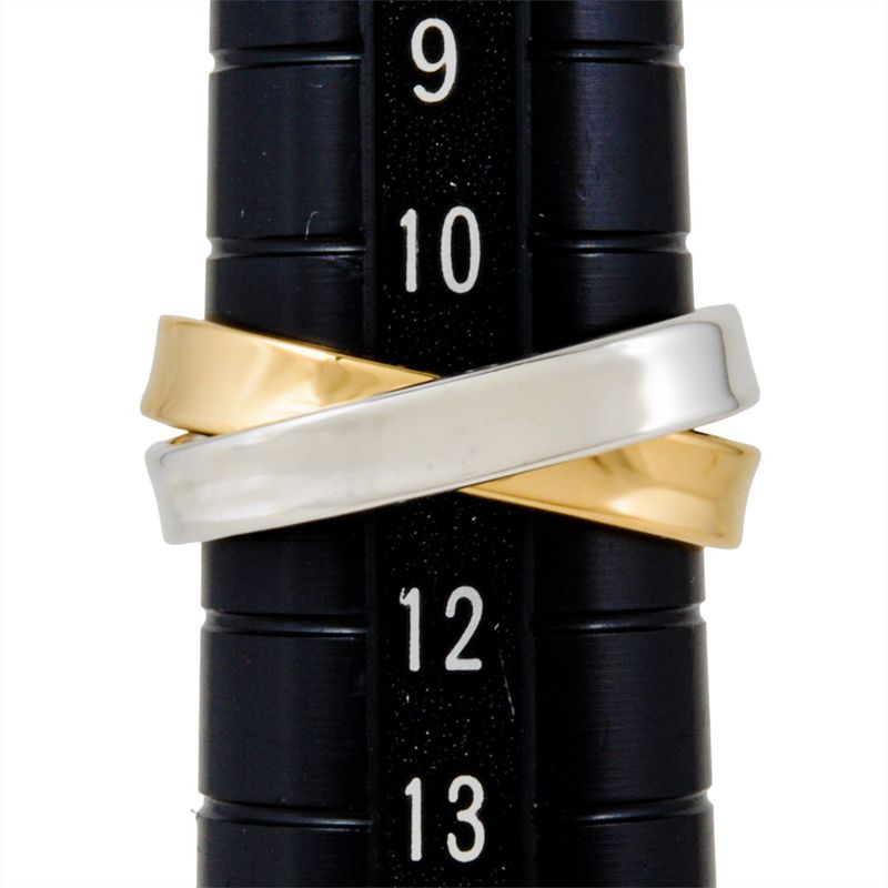 Tiffany & Co Tiffany & Co Interlocking Circle 1837 Ring Approx 11 18K Yellow