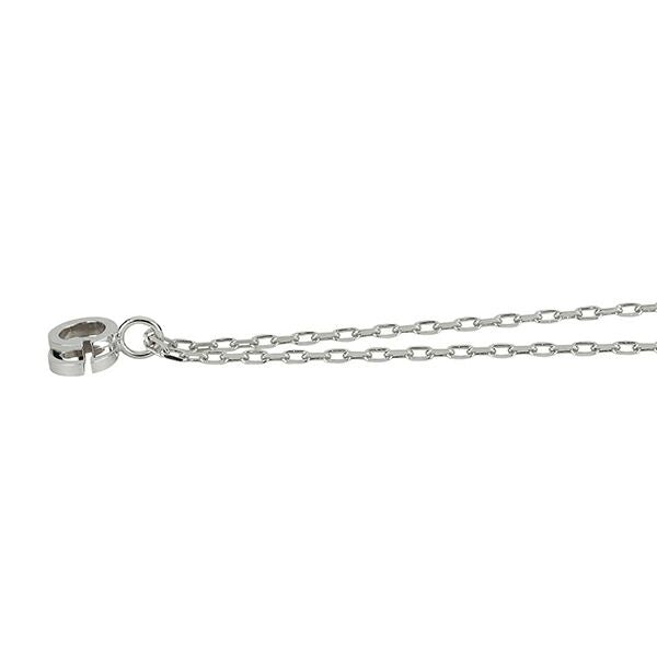 Gucci Necklace Interlocking G White Togo Old