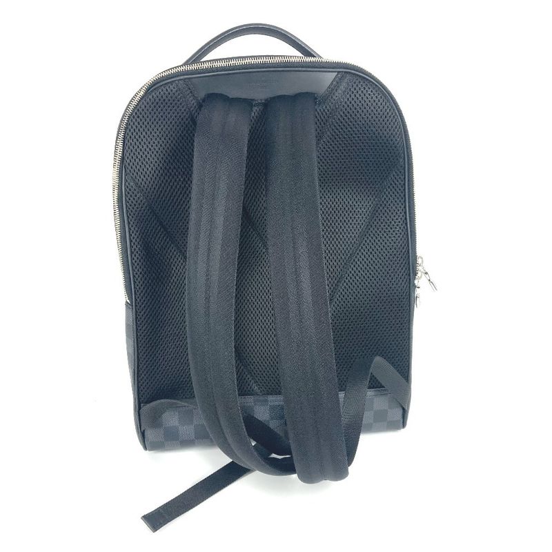Louis Vuitton Backpack Sac Avenue Backpack N40499 Damier Graphite Canvas Black