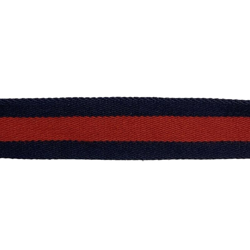 Gucci Shoulder Bag GG Pattern 782919 Gray×navy×red Leather