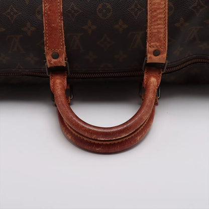 Louis Vuitton Monogram Keepall 50 M41426 Leather Boston Bag Business Travel