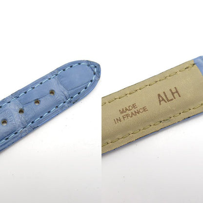 Cartier Leather Belt 15mm (0.59in)-14mm (0.55in) Croco Ladies