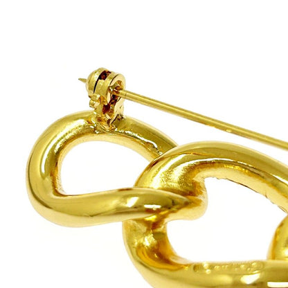 Christian Dior GP Rhinestone Brooch Ladies 307389 Brooch with Box