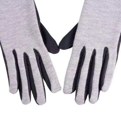 Hermes Gloves Lamb Leather Cashmere Made In France