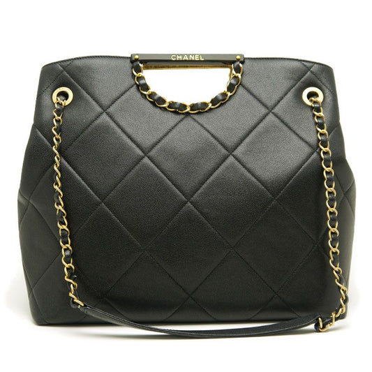 Chanel Shopping Bag Classic Caviar Skin 2WAY Bag