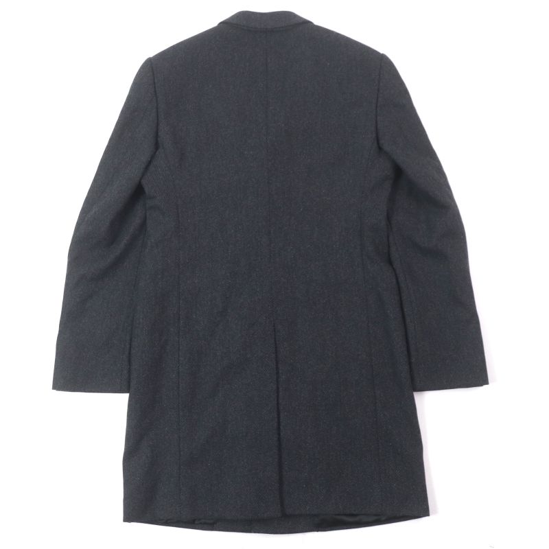  Emporio Armani Emporio Almaani T LINE 100% Wool Black Tag Woven Pattern