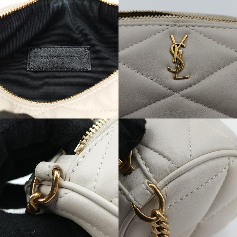 Yves Saint Laurentyves Saint Laurent Sade Mini Tube Bag Whiteleather 699703gue69