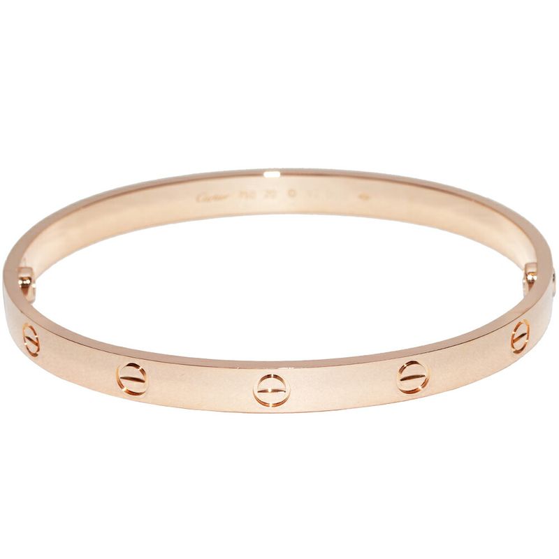 Cartier Bracelet Bangle 18K Pink Gold Love Bracelet B60674