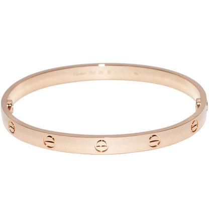 Cartier Bracelet Bangle 18K Pink Gold Love Bracelet B60674