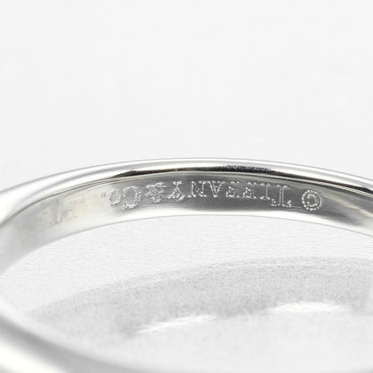 Tiffany & Co Solitaire 0.26ct Pt950platinum × Diamond #8 Ladies G Ring