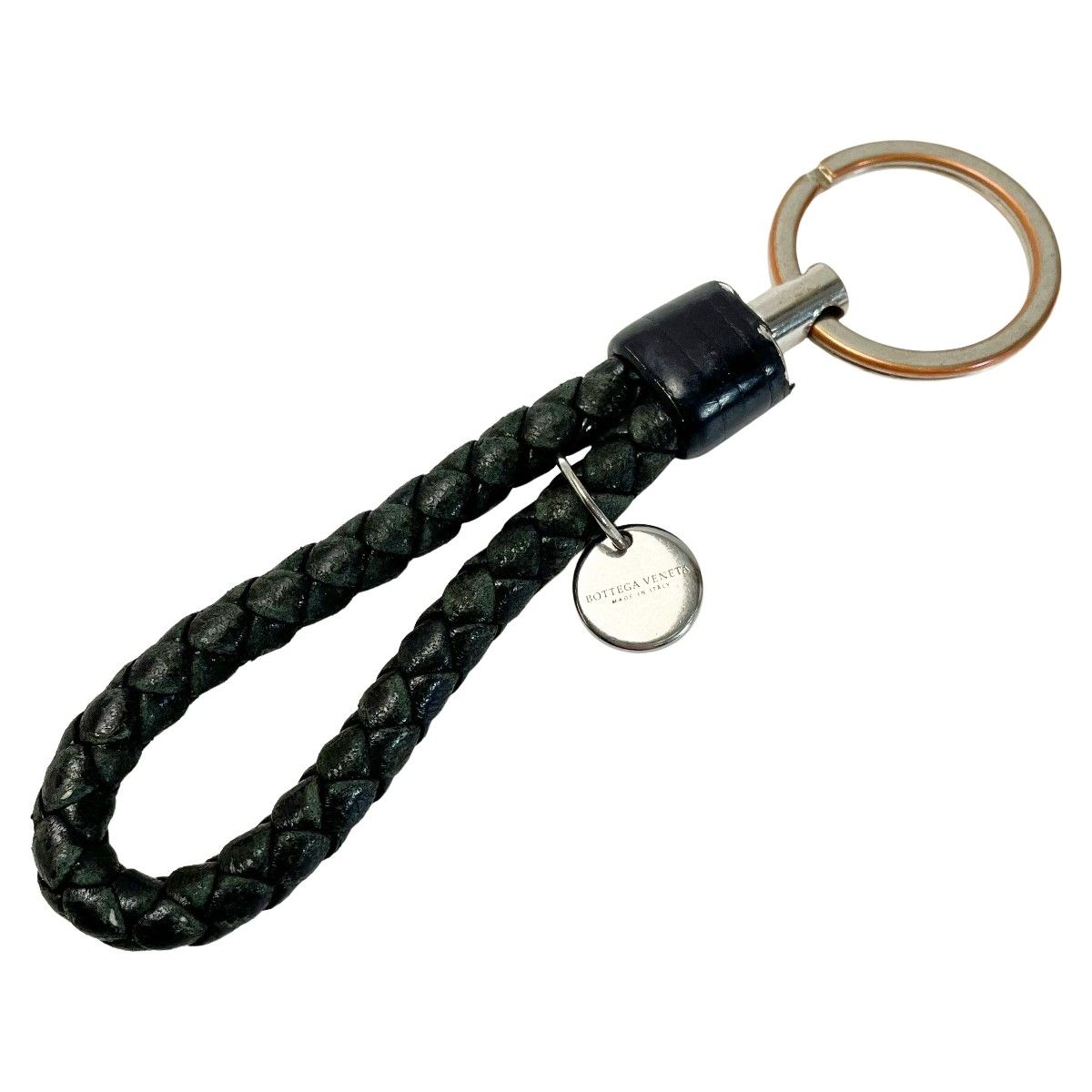 Bottega Veneta Accessories Black Key Ring