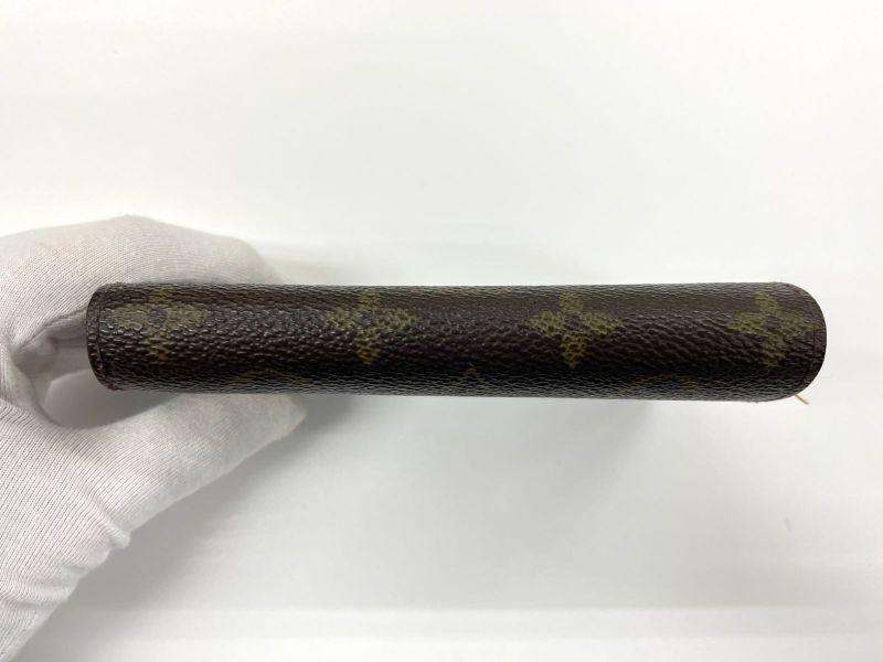 Louis Vuitton Monogram Porte Monet Vieux Trésor M61730 Foldable Wallet L-shaped