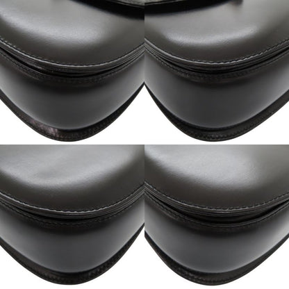 Gucci Bamboo 000 46 0188 Leather Black 2WAY Handbag Shoulder Bag 0257 Gucci