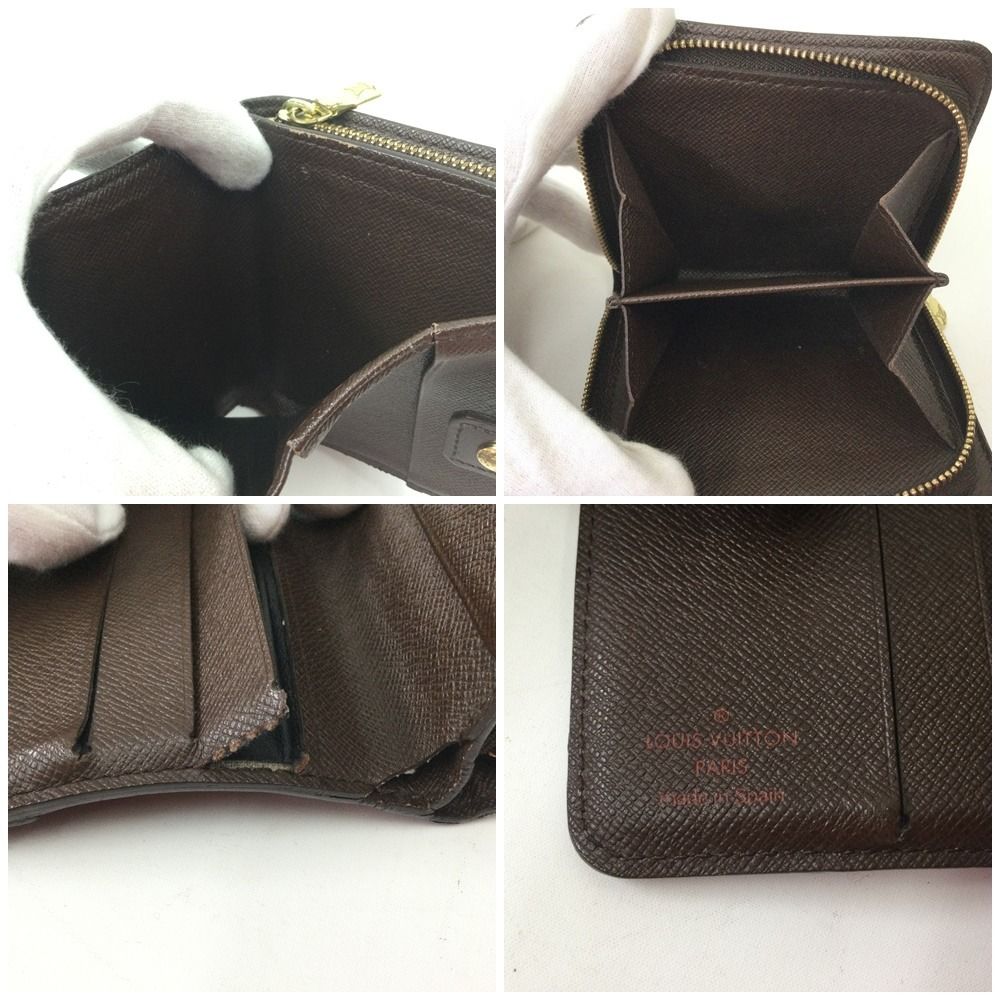 Louis Vuitton Compact Zip N61668 Brown