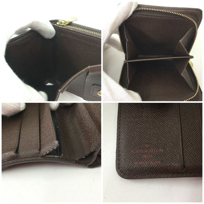 Louis Vuitton Compact Zip N61668 Brown